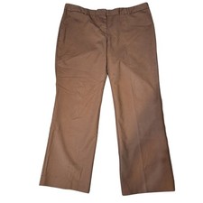 Lands End Mocha Mousse Brown Size 16W Wide Leg Work Fall Career Office Casual