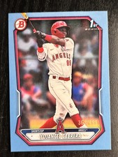 2026 Bowman 1st Prospect SKY BLUE BORDER PAPER/499 Yojancel Cabrera Angels #BP-3