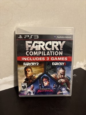 Far Cry Compilation (Sony PlayStation 3, 2014) PS3 Includes 3 Games