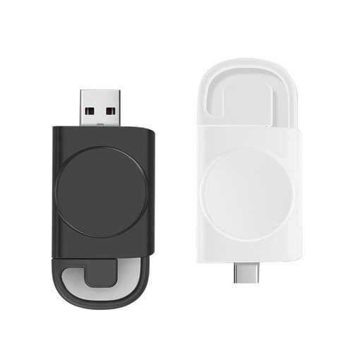 Pour IWatch Chargeur Portable USB + Type-C Double Prise Montre Chargeur Sans Fil - Photo 9 sur 11