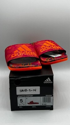 Adidas ADILETTE  COMFORT SANDALS GX4302 Orange / Signal Orange / Vivid Berry