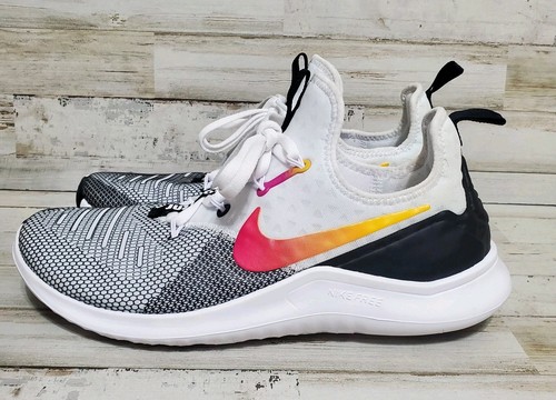 Nike Free TR 8 Laser Fuchsia Training Womens Grey/Black 942888-008 Size 9.5 New - Picture 2 of 10