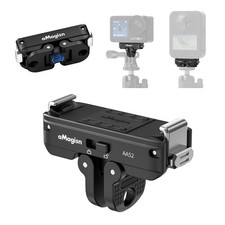 Metal Magnetic Quick-Release Mount Base for DJI OSM0 360/Action 5 Pro/4/3 Camera