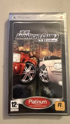 Midnight Club 3 DUB Edition PSP Platinum Edition PAL European Version-NEW SEALED
