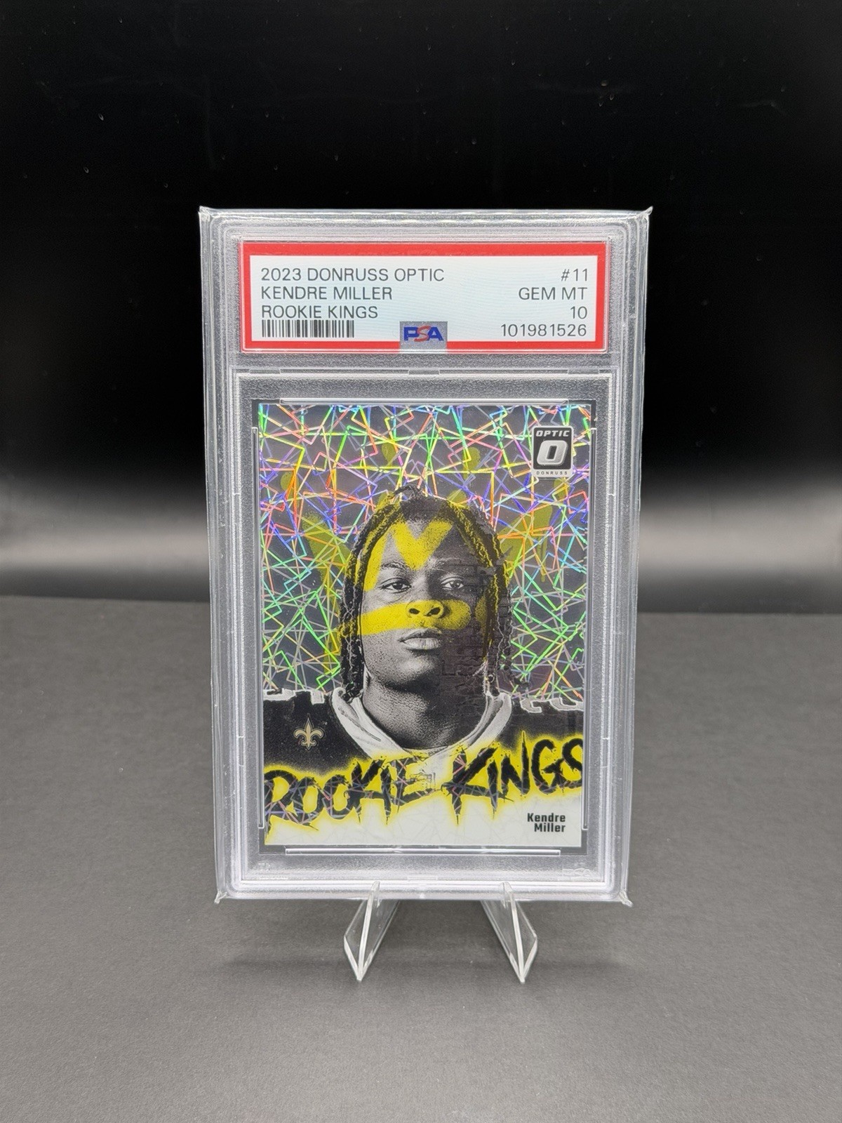 Kendre Miller Panini Donruss Optic Rookie Kings #11 Base