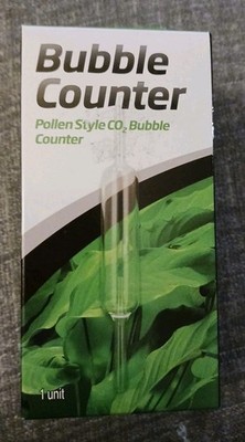 Seachem Laboratories Glass Bubble Counter Pollen 17mm Diameter. BxC