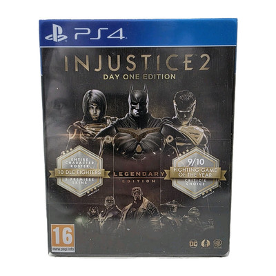 Injustice 2 Legendary Edition Steelbook Schutzhülle PS4 (ohne Spiel, ohne Münze) gebraucht 
