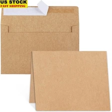 Blank Cards & Envelopes Strong Heavyweight Paper Peel & Seal Invitations DIY New