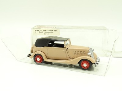Dubray 1:43 Renault Primastella Convertible Coach Beige 1934 Model Car