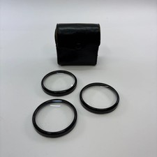 Hoya Bundle of 3 55mm 1 2 3 Macro Close-Up Lens Filter