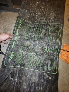 MTF Waterproof Heated Seed Starter Heat Mat 72x20 Inch Black Plastic 120V