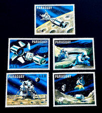 PARAGUAY Stamp Lot - 1970 First Manned Space Moon Landing MNH  r41