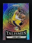 2024-25 Panini Prizm Basketball LeBron James #5 Mojo Prizm Talismen Lakers /25