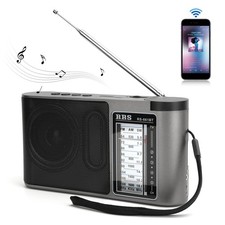 Portable FM AM SW Multiband Radio Receiver 4.0 Recorder Bass Sound Fit