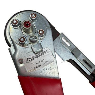Astro Tool Corp 612350 Crimp Tool M22520/2-01 Mil-Spec 8-Indent Astro Tool Corp 612350 Crimp Tool M22520/2-01 Mil-Spec 8-Indent
