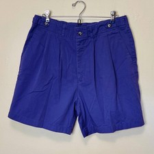 Grape Purple Vintage 90s High Waisted Cotton Shorts