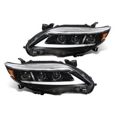 Full Led Drl Headlights Fit For 2011 2012 2013 Toyota Corolla Assembly Pair