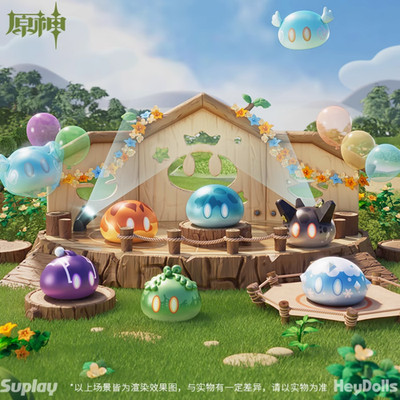 Suplay Genshin Impact Slime Series Blind Box 5 Figure