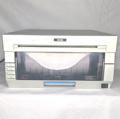 DNP DS80 Digital Photo Printer Dye Sublimation w/ Ribbon & Paper Tested Working