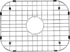 Stainless Steel Kitchen Sink Grate Bottom Grid Rack Protector 18x13.4 Inch