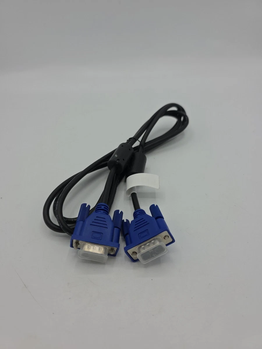 Ociodual Cavo di Video Prolunga da Connettore 15 Pin D-Sub DSub SVGA VGA Maschio M-M Adattatore Coassiale per Monitor Proiettori