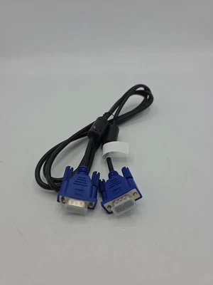 Cavo Video Vga 1 Mt Metro per Computer Monitor TV PC - Maschio Maschio 15Pin D-S