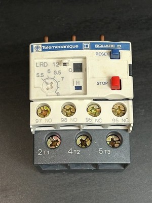 Schneider Electric terminal relay LRD12 TeSys 5.5-8A Square D Telemecanique