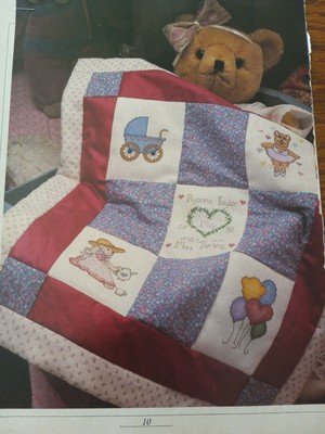 Baby Cross Stitch Patterns * Nursery ~ Bunny  + Sampler