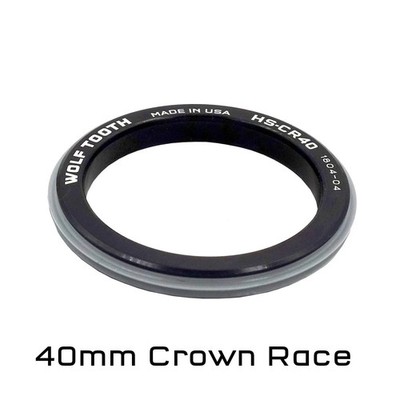 Wolf Tooth 52/40 Crown Race for 1.5'' Headsets | Alloy Steel, Fits Wolf Tooth