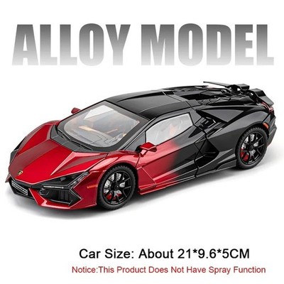 1:24 Lamborghini Revuelto Diecast Auto Modell Spielzeug mit Sound & Licht für Jungen