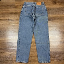 Vintage Levi's 550 Jeans Women's 8 Relaxed Fit Tapered Leg Blue Denim Casual