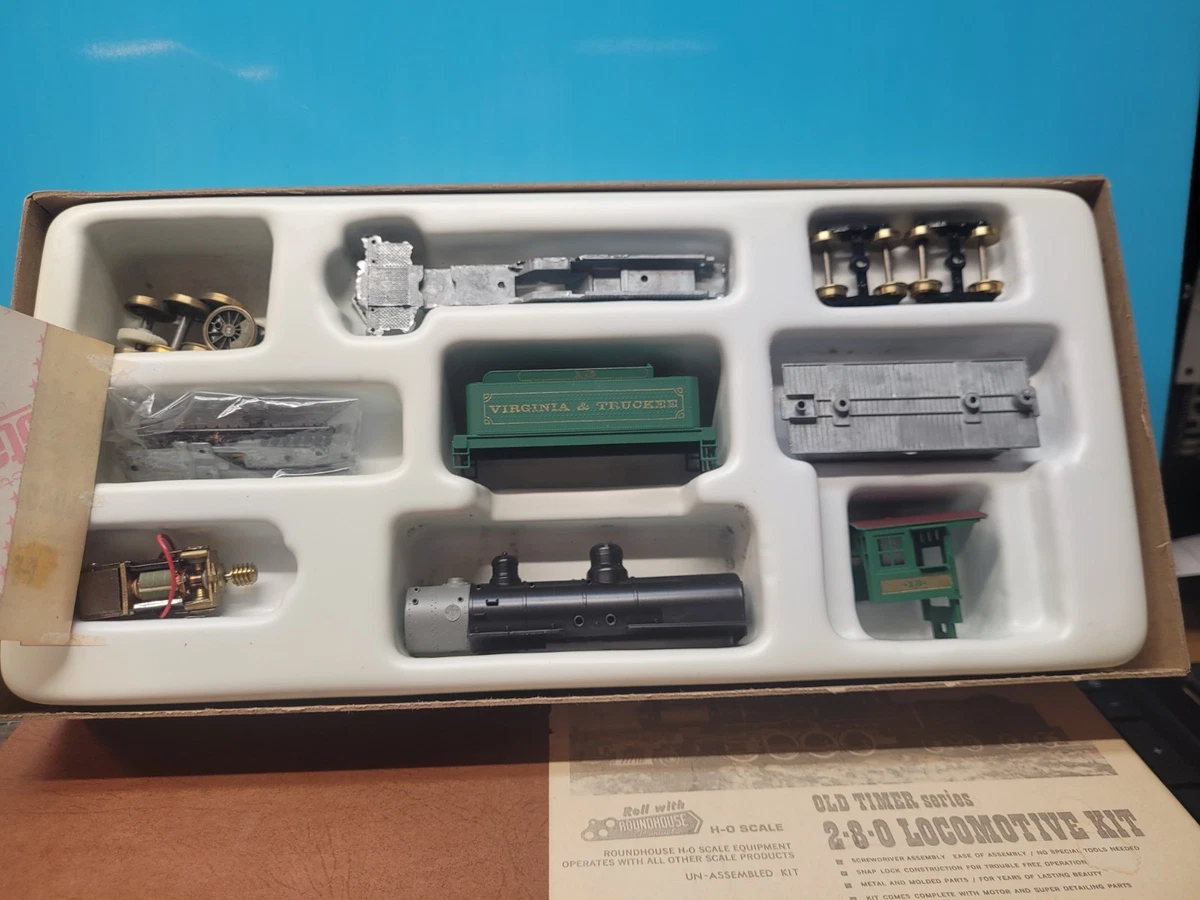 Roundhouse HO Unassembled Kit Model Railroad Locomotives for sale