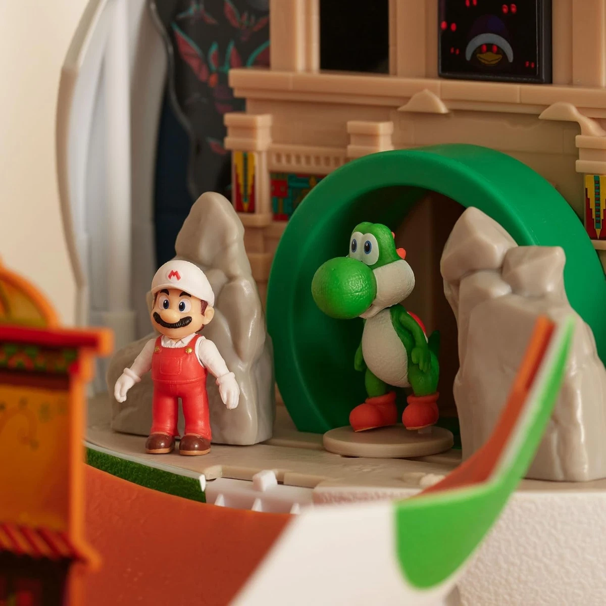 The Super Mario Galaxy Movie Yoshi Egg Playset with 1.5" Mini Figures, Officiall
