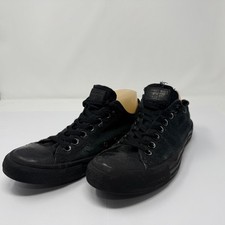 Converse All Star Low Top Sneakers Triple Black Canvas Mens Size 9 Shoes