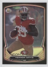 2014 Bowman Black Foil Vernon Davis #68 0w8
