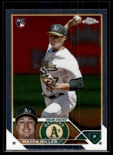 Mason Miller 2023 Topps Chrome Update Rookie Card #USC129. rookie card picture