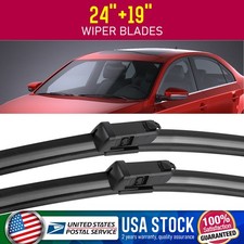 Durable Wiper Blades 24''+19'' Set For 2012-2021 Volkswagen Passat 1.8/2.0/3.6L