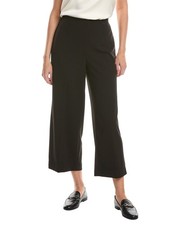 Anne Klein High Rise Pull-On Wide Leg Crop Pant Women's
