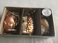 Image of REDUCED by £2.00. Sass &belle woodland creatures tree decorations