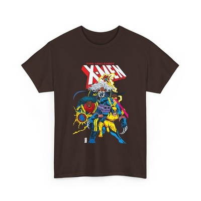 Uncanny X-Men T-Shirt Marvel John Romita Jr Art Wolverine Vintage-Style Tee