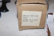 NOS valvola aspirazione acqua macchina del ghiaccio scozzese vintage PN 12-1434-04 A2138-000
