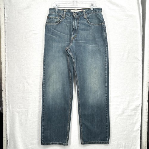 Vintage Levis 569 Jeans Mens Blue 32x32 Loose Straight Relaxed Fit Denim 90s Y2K