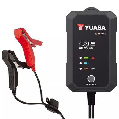 Ladegerat für Battery Motorrad YUASA YCX1.5 6V/12V 1.5A Lithium-Batterie