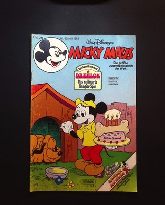 Micky Maus Heft Nr. 33 16.8.1983