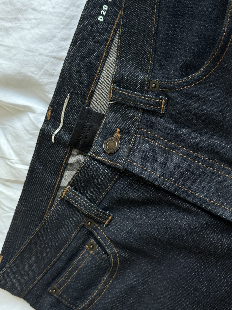 【SAINT LAURENT PARIS】スキニーデニム D20 M/ST-MW $920 Saint Laurent D20 M/ST-MW Men's Skinny Fit Raw Denim Jeans