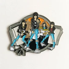 THE RAMONES Road To Ruin large enamel pin punk rock cbgb dee dee