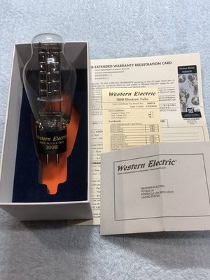 Western Electric 300B Vakuumröhre fast unbenutzt JP