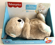 Fisher-Price Soothe 'N Snuggle Otter NEW Baby Plush Sound Machine in Box