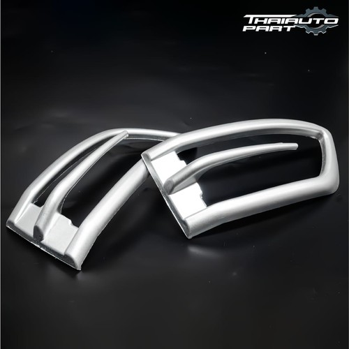 For Ford Ranger T6 PX 2012-2018 Pair LR Side Wing Mirror Light Cover Trim Grey - Picture 3 of 11