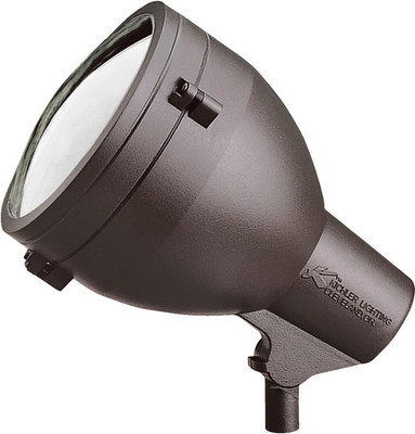 HID 1-Light Accent Fixture - Textured Architectural Bronze 120V